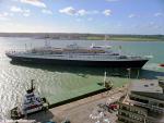 ID 1618 REMBRANDT (1959/39674grt/IMO 5301019, ex-ROTTERDAM) makes her maiden call at Southampton, England. After a refit in 2004/5 she was renamed ROTTERDAM and is now a museum ship in her home port of the...